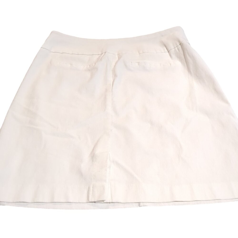 Woman's Lulu B Size 8 Athletic Skirt White